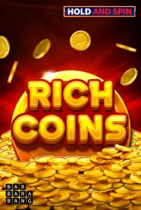 Rich Coins Hold and Spin slot logo