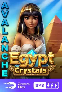 23 egypt crystals slot logo